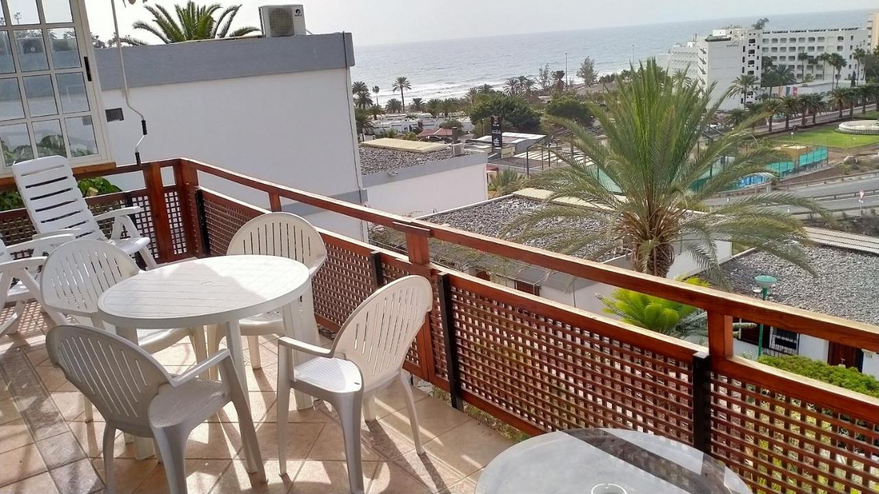 Apartament Rocas Rojas Ocean View San Agustin Zewnętrze zdjęcie